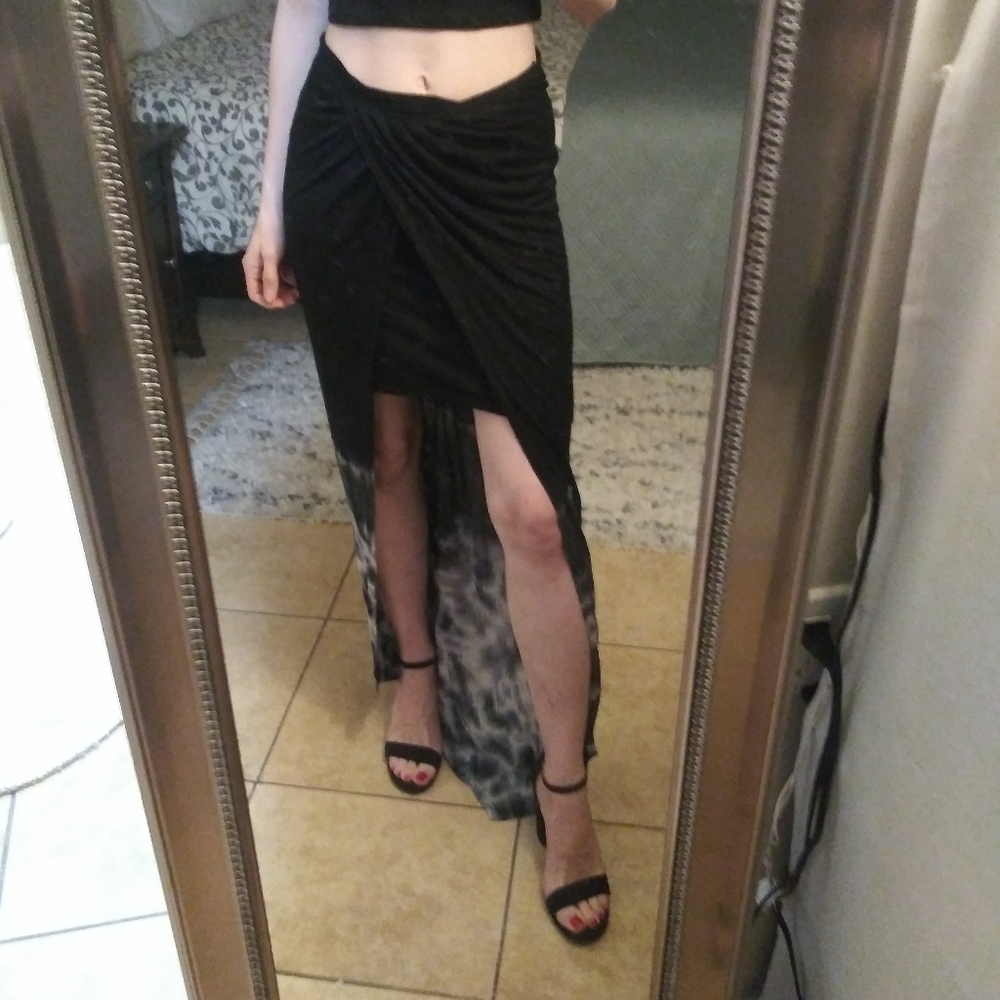 Maxi skirt tye die